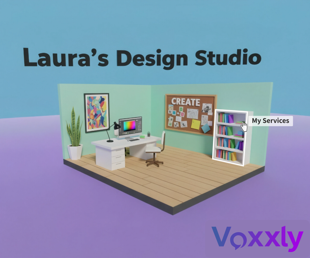 Design studio website by voxxly